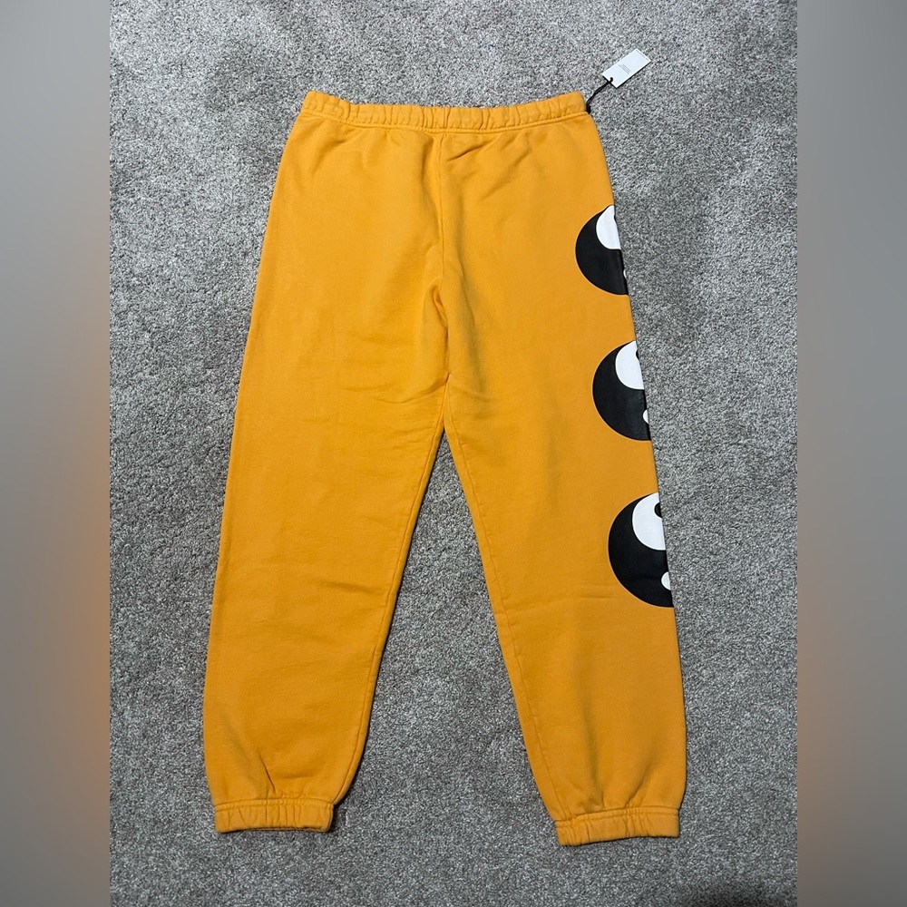 New Unisex Spirit jersey yellow Ying and yang heavyweight sweatpants size XXL